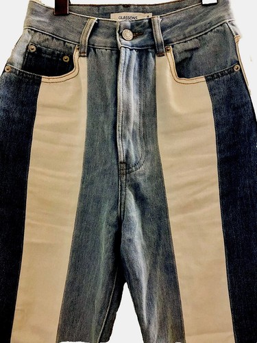 Women’s Denim Jeans/pants Size 6 Small Glassons Brand New Petite High Waist - Picture 2 of 14
