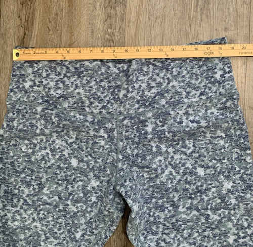 Leggings donna Athleta Elation testurizzati 7/8 stretti 3x blu prato tempo libero - Foto 7 di 11