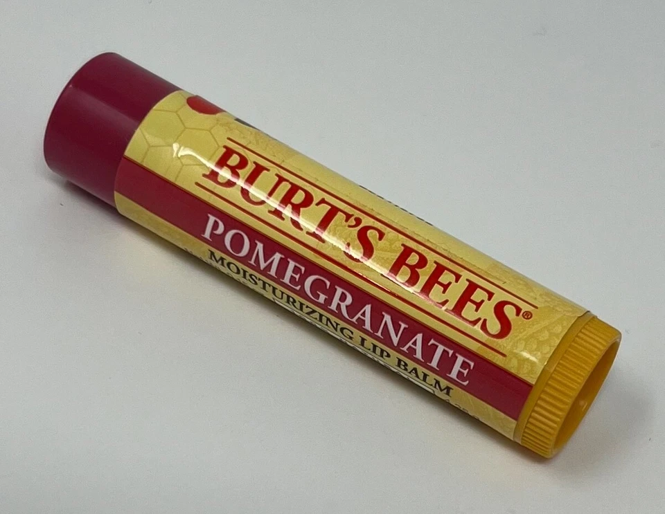 LOTE DE 5 NUEVOS BÁLSAMO LABIAL HIDRATANTE GRANADA BURT'S BEES BARRA 100% NATURAL Foto 3 de 3