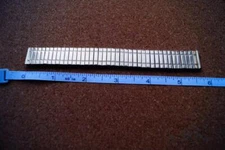 VINTAGE USED  GOLD TONE  EXPANDABLE WATCH BRACELET 16mm