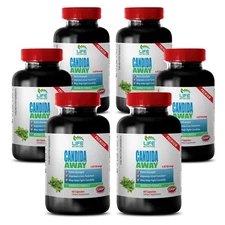 Max Detox Cleanser Capsules - Candida Away 1275mg - Manganese 6B