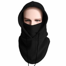 Fleece Balaclava Winter Hat for Men Women - Windproof Neck Warmer Ski Mask