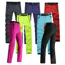 Pant Hiking Skiing Thermal Softshell Snowboard Camping Skating Waterproof Fleece