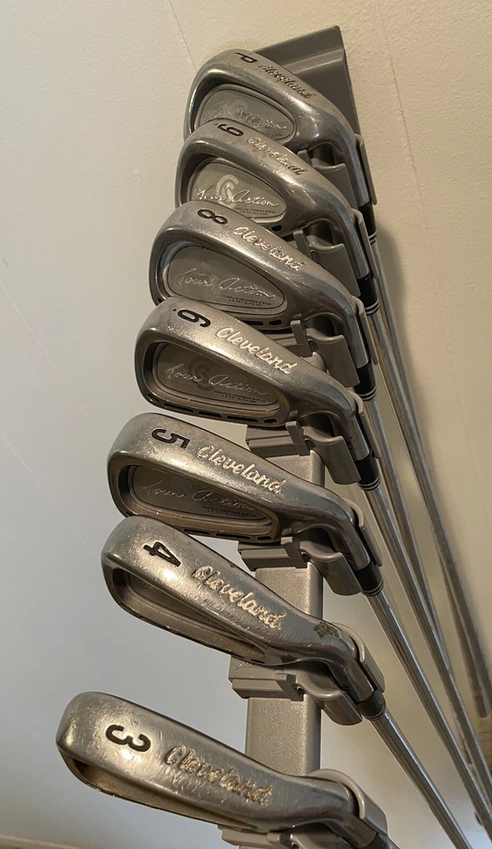 Juego de palos de golf Cleveland Tour Action Iron 3-PW (falta 7 hierro) hierro acero Foto 2 de 4