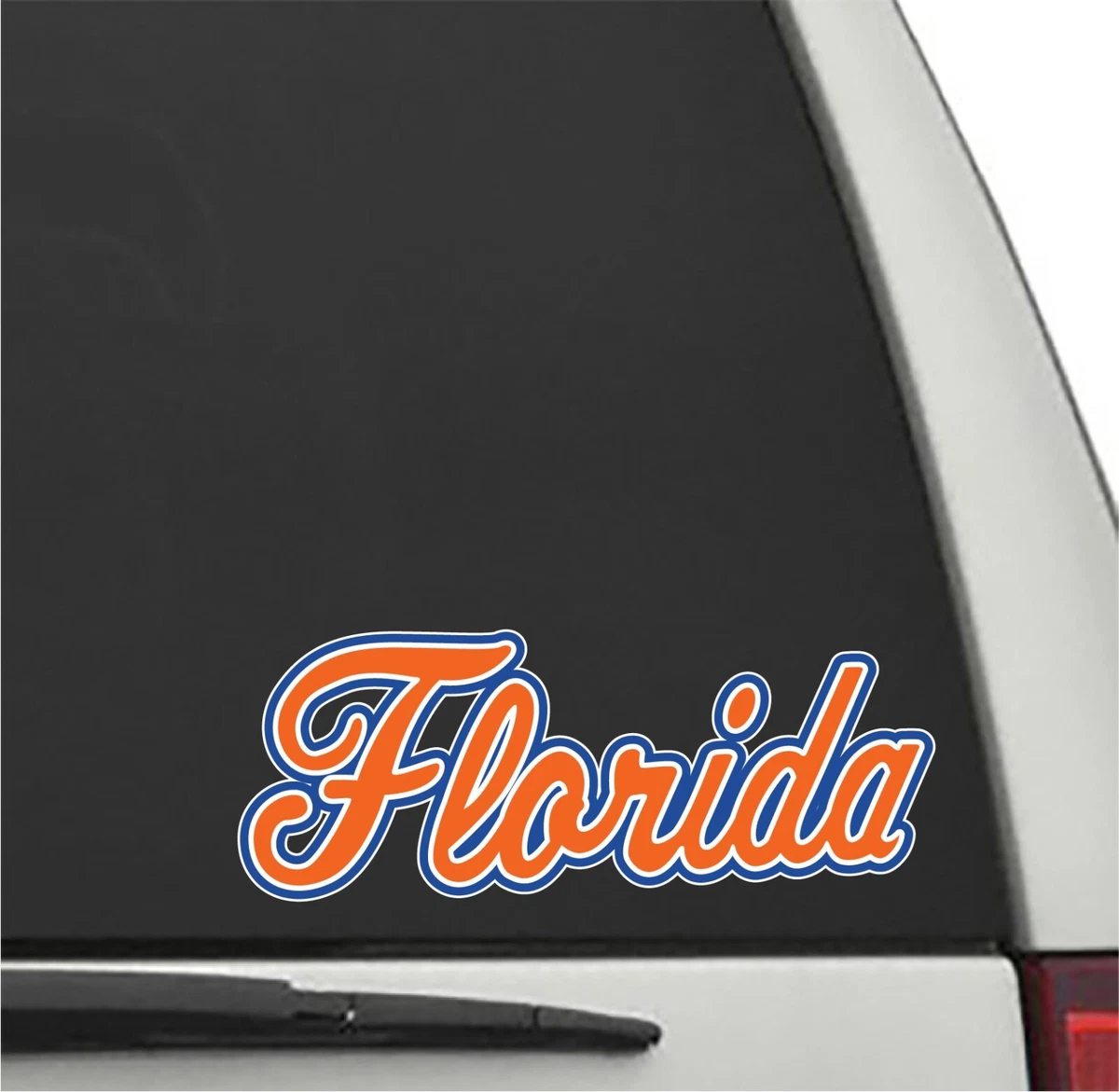 Lot De 2 Autocollants Vinyle Florida Gators - Pour Cornhole, Camion, Voiture - Décalcomanies Oracal Neuves