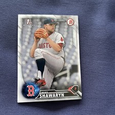 2016 Bowman Draft BD-95 Mike Shawaryn Boston Red Sox 1st Bowman Paper