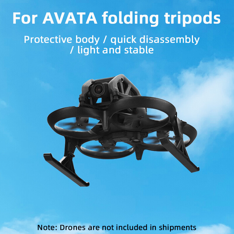 2PCS DJI AVATA Landing Gear Extender Feet for Enhanced Height Stability