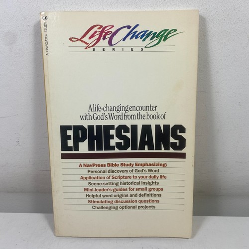 8 Lot Religious God Galatians Ephesians Timothy 1&2 John Thomas Devotions - Picture 9 of 11
