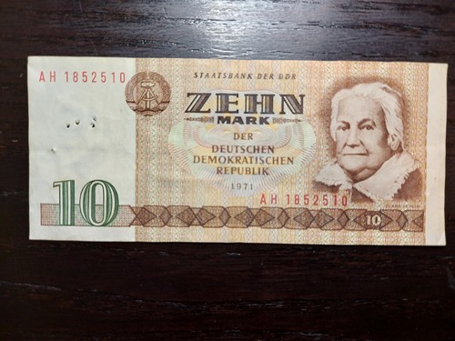 Germany (DDR) 10 Mark 1971, P-26