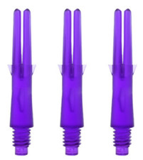 L-Style L-Shaft Straight Locked Purple Dart Shafts - 130