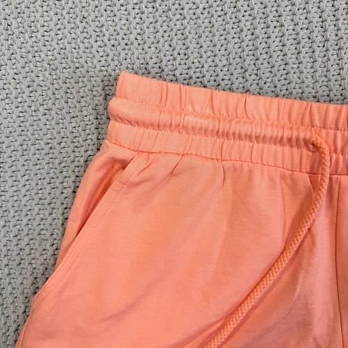 Roxy Check Out Sweat Shorts Large Drawstring Burnout Fleece Modal Resort Beach - Picture 4 of 12