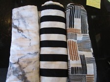 POTTERY Barn Kids marble stripe Muslin Swaddle set 3 photo shoot sample