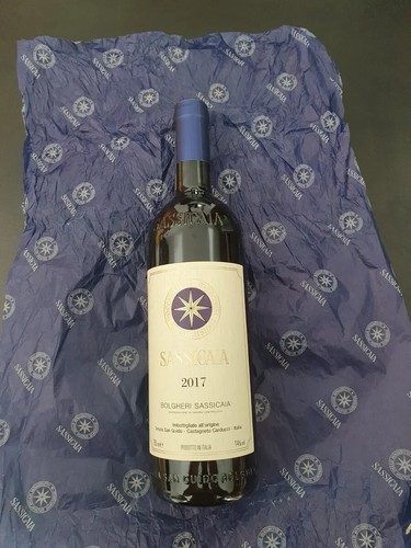 SASSICAIA 2017 CON SIGILLO ANTICONTRAFFAZIONE - Foto 1 di 3