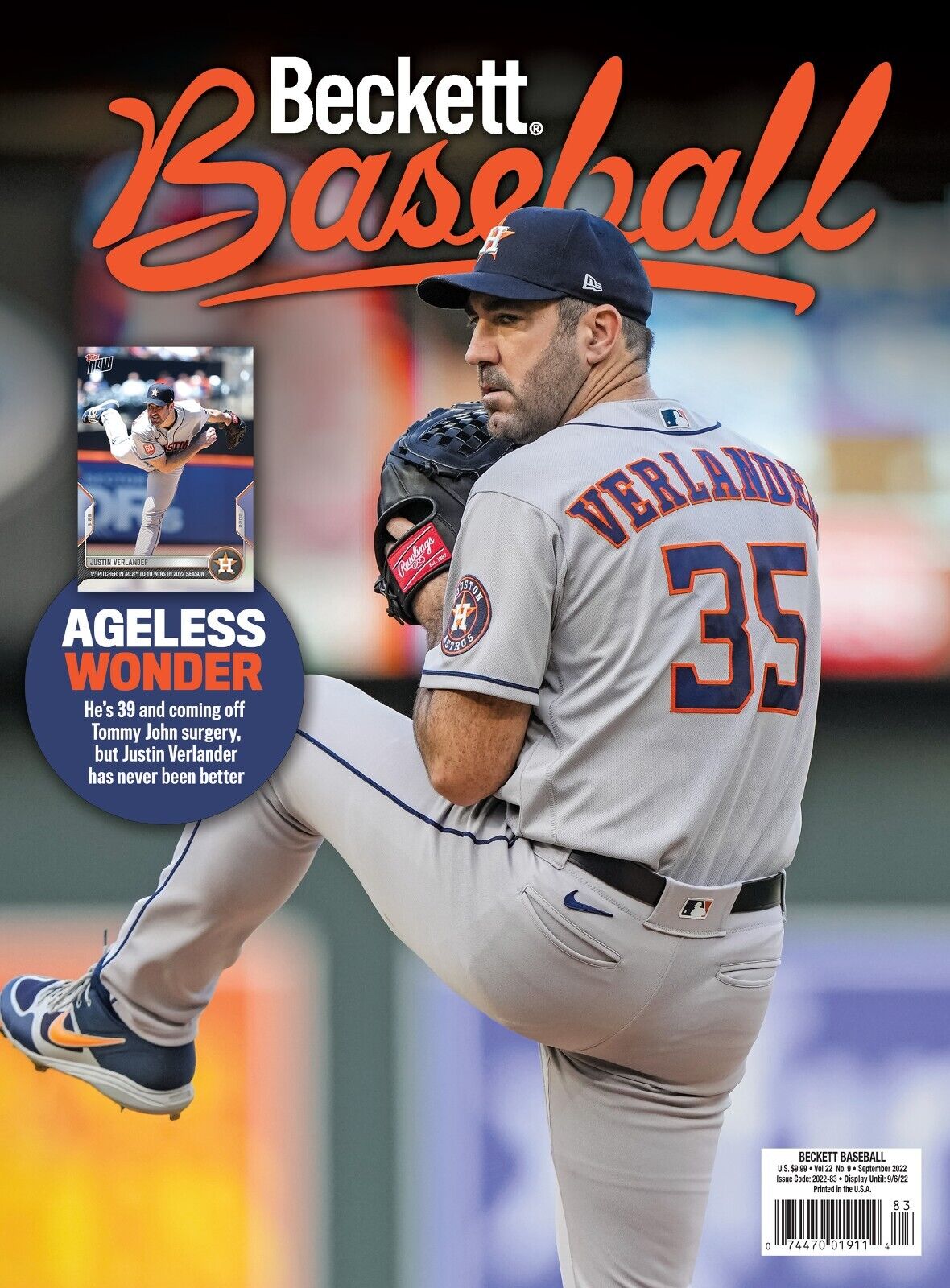 kaste dø Potentiel New SEPTEMBER 2022 Beckett BASEBALL CARD Price Guide Magazine w/ VERLANDER  74470957904 | eBay