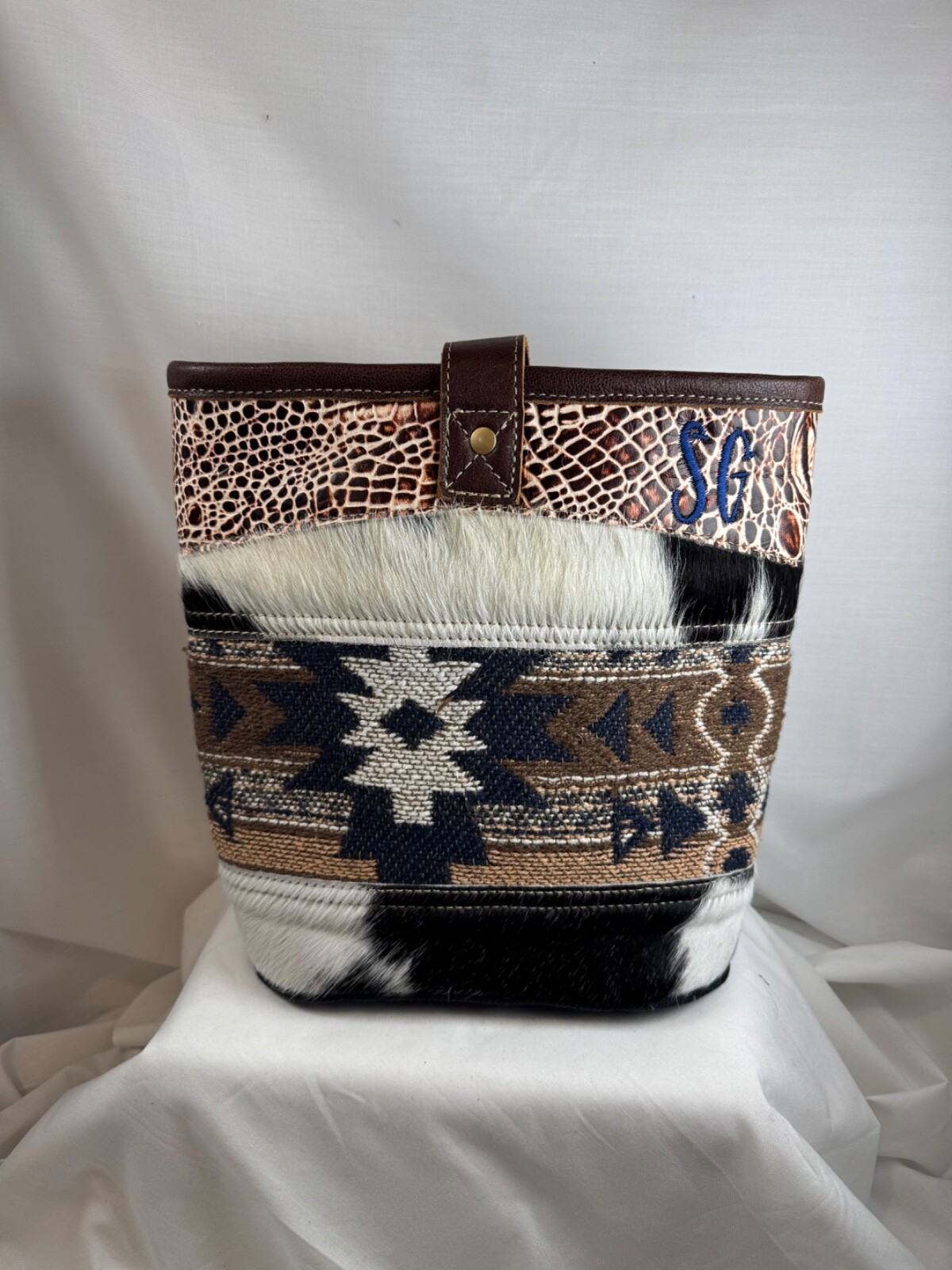 Myra HandBag Patchwork - image 5