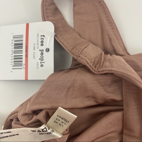 Sujetador Free People Be Cool Brami Top Rosa Arcilla XS - Imagen 5 de 5