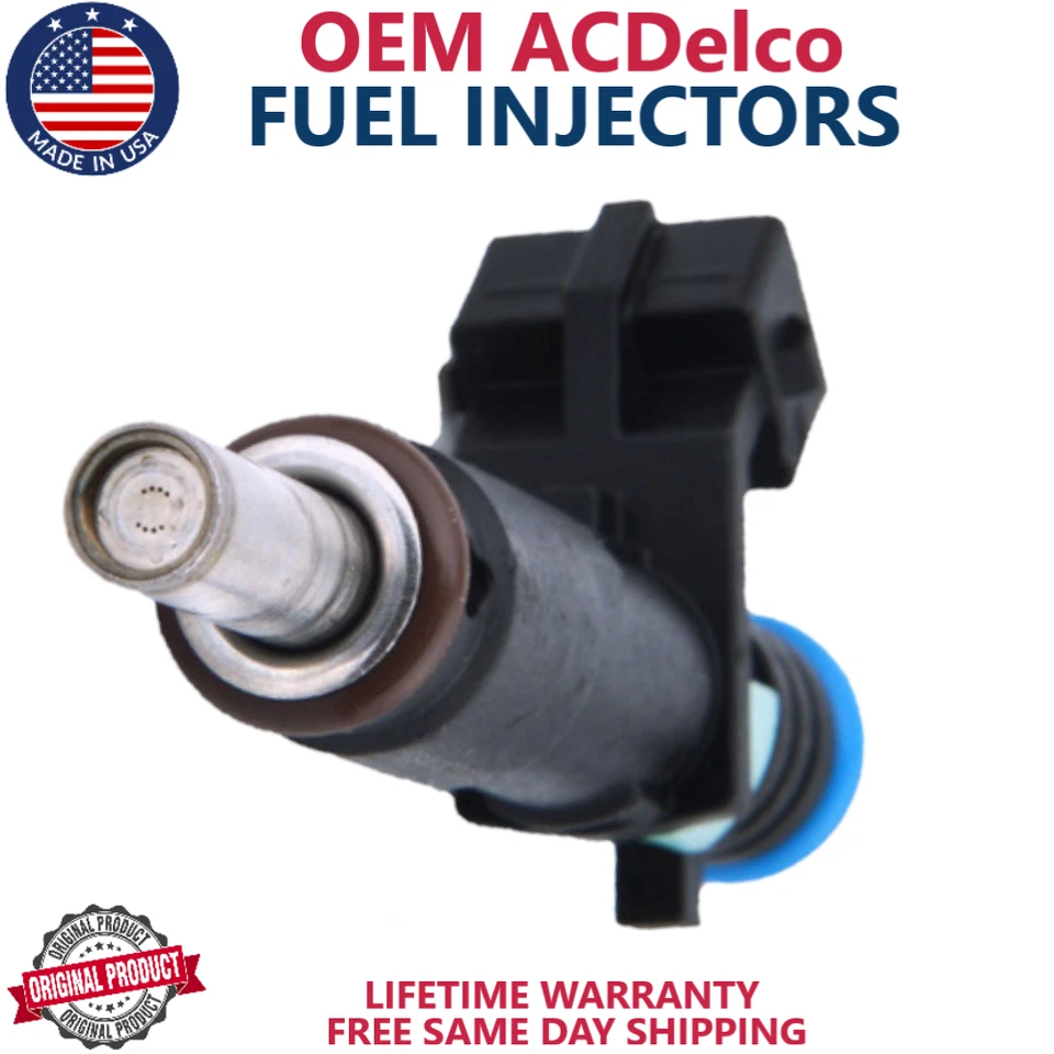 X1 Inyector de combustible OEM Delco para Chevrolet Cruze 2011 2012 2013 2014 2015 1,8 L Foto 2 de 2