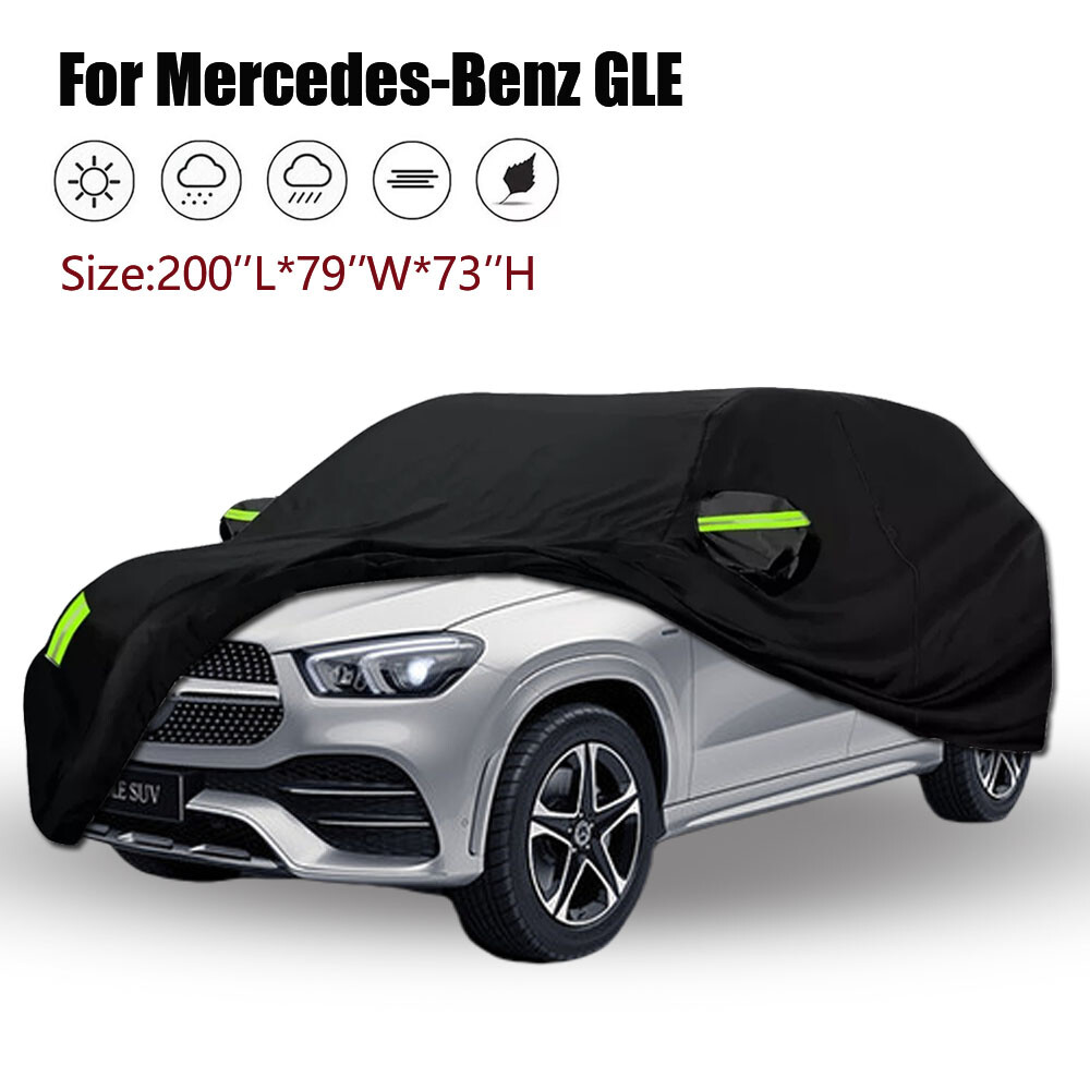 SUV Car Cover Waterproof Rain Dust Protector For Mercedes-Benz GLE350 400Outdoor