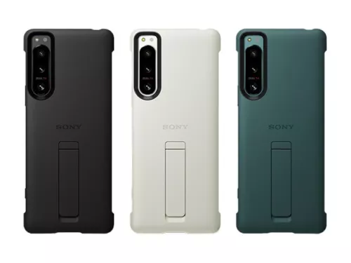 New Official Genuine Sony Xperia 5 IV XQZ-CBCQ Style Back Cover With Stand Case - Picture 6 of 9