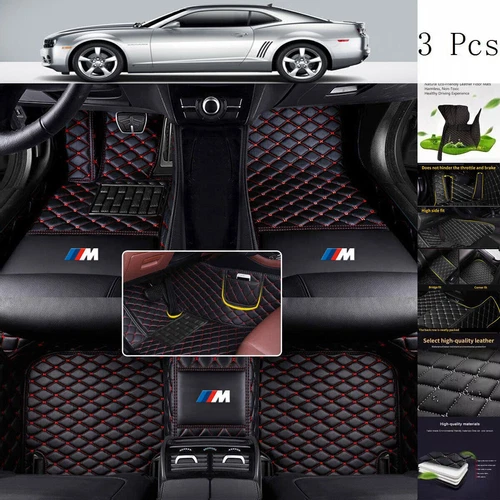 For BMW All Models Car Floor Mats Waterproof Carpets All-weather Front&Rear Sets - Picture 18 of 47