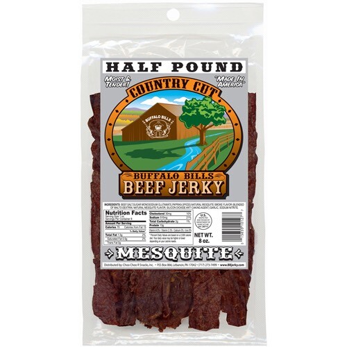 Beef Jerky Buffalo Bills Mesquite Country Cut 8 oz | eBay