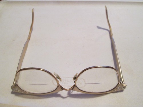 VINTAGE Retro 1950’S ART CRAFT USA CATS EYE ALUMINUM EYEGLASS FRAMES 46 ALUM - Picture 8 of 8