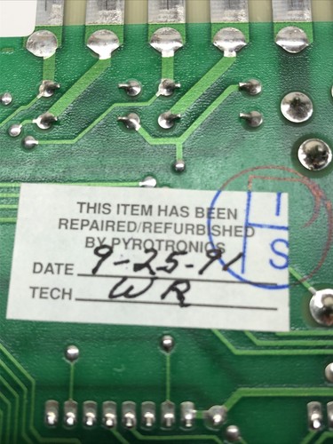 Pyrotronics POX-1 Relay Module Interface Board, Cerberus Refurbished, (EE6) - Picture 7 of 11
