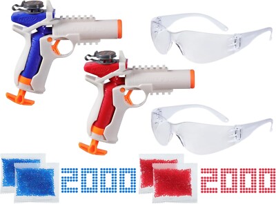 Nerf Pro Gelfire Versus Pack Includes 2 Blasters, 4,000 Gelfire Rounds, 60 Round