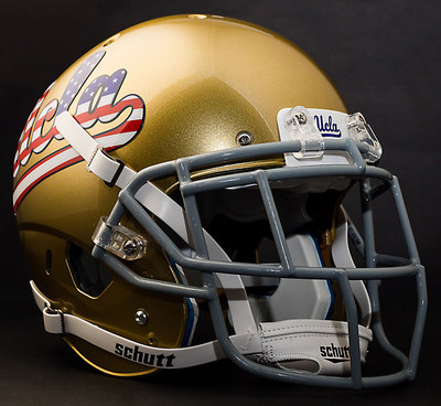 *CUSTOM* UCLA BRUINS NCAA Schutt XP Authentic GAMEDAY Football Helmet