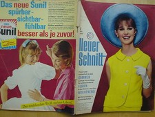 Neuer Schnitt 64/05 VINTAGE w/Burda Sommermodelle 60er Zeitschrift HOCHZEIT KULT