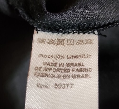 Ronen chen Limited Black linen maxi dress with open back and side pockets Size 6 - 第 11/12 張圖片