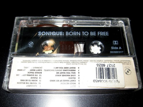SONIQUE - BORN TO BE FREE Bulgaria cassette Bulgarian Edition 2003 New Sealed - Picture 2 of 3