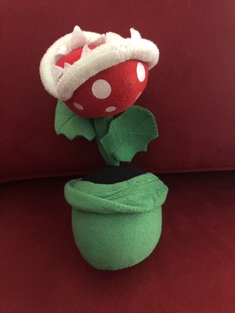 PIRANHA PLANT PLUSH 9 INCH. FREE SHIPPING!!! | eBay