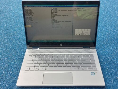 HP Pavilion x360 convertible 14-cd0xxx i5-8250 @ 1.60Ghz 8GB Ram No hdd , No PSU - Picture 1 of 12