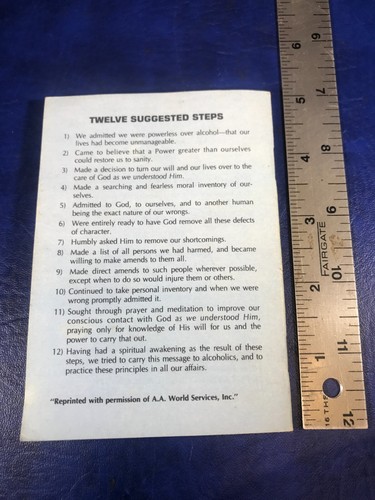 Vintage Booklet - June 1985 Santa Clara County Directory of Meetings - (AA) - Picture 4 of 4