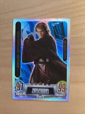 Force Attax Movie Cards 2 233 - ANAKIN SKYWALKER - Jedi-Ritter - Force Meister
