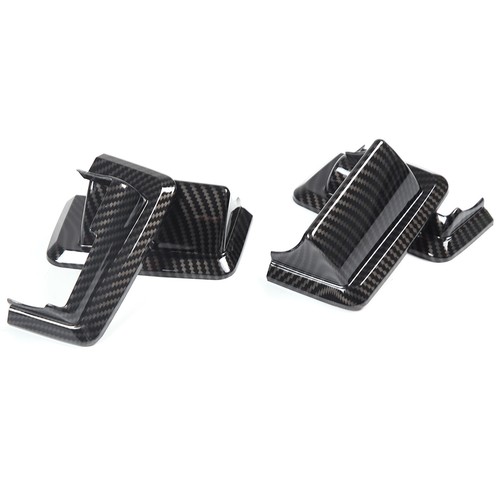 For Hummer H3 2005-2009 Rearview Mirror Base Trim Cover Carbon Fiber Style ABS - Picture 13 of 22