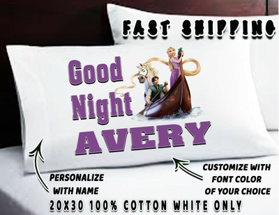 rapunzel pillowcase