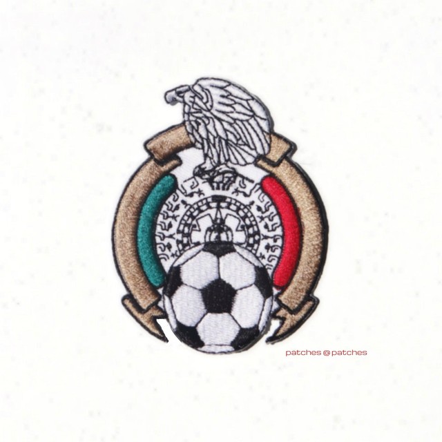 Parche Mexico Futbol Iron on / Sew on Patch High Quality Soccer Copa