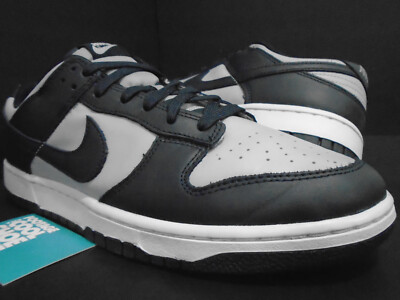 NIKE SB DUNK LOW RETRO GEORGETOWN WOLF GREY OBSIDIAN BLUE  display picture 1