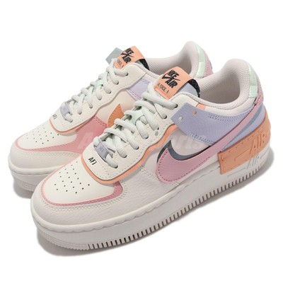 Nike Wmns AF1 Shadow Beige Pink Women Casual Lifestyle Shoes Sneakers  CI0919-111 | eBay