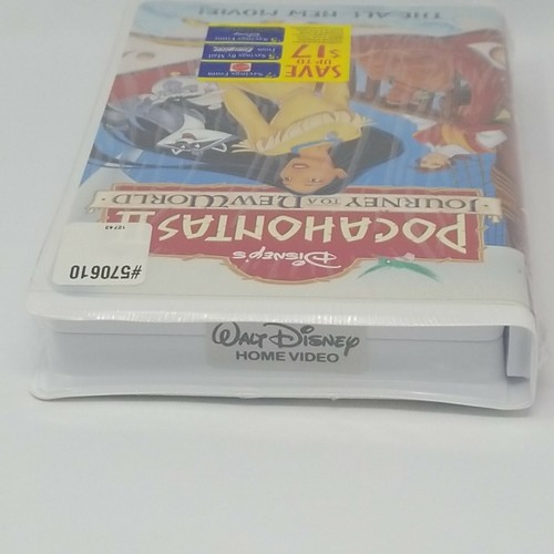 Disneys Pocahontas 2 II Journey to a New World VHS Tape New Sealed - Imagen 6 de 12