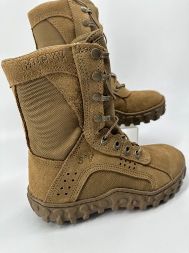 Botas de Combate Rocky S2V Special Ops RKC050 Marrón Para Hombre Talla 4.5 W Media Pantorrilla Nuevas - Imagen 3 de 8
