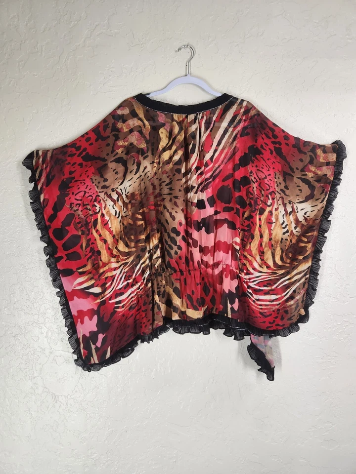 Cubierta de traje de baño para mujer Lane Bryant túnica O/S Foto 3 de 3