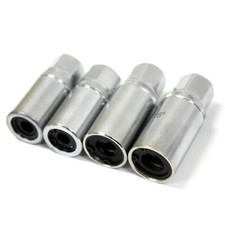 4pc Stud Screw Remover Extractor Roller Bearing Sae Socket 14 516 716 38