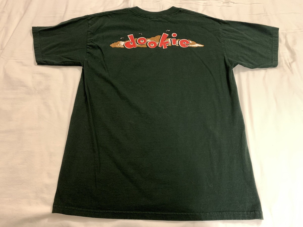 Green Day tシャツ　Dookie 94 Hanes タグ VINTAGE 1994 Green Day dookie T-shirt green heavyweight