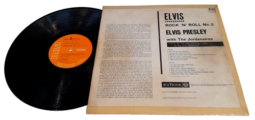 Elvis Presley Rock 'N' Roll No 2 album MONO LARGE ORANGE LABEL RD 7528 - Picture 2 of 5