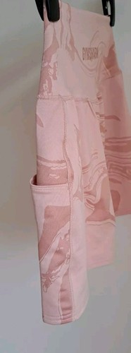 Gymshark GS Power Shorts Jacquard XS NEW Pink Stretch BNWOT - Picture 11 of 14