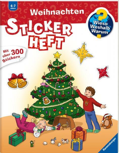 Thumbnail - Ravensburger Buch Wieso? Weshalb? Warum? Stickerheft Weihnachten 60009
