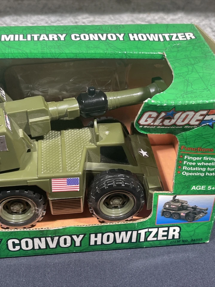 G.I. JOE A Real American Hero OWITZER CONVOY MILITAR Foto 3 de 4